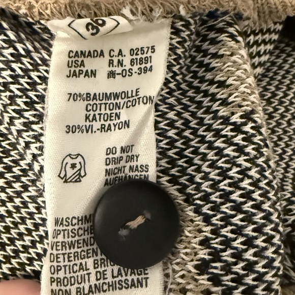 Escada by Margaretha Ley Vintage Animal‎ Print Cardigan Sweater - Picture 6 of 11